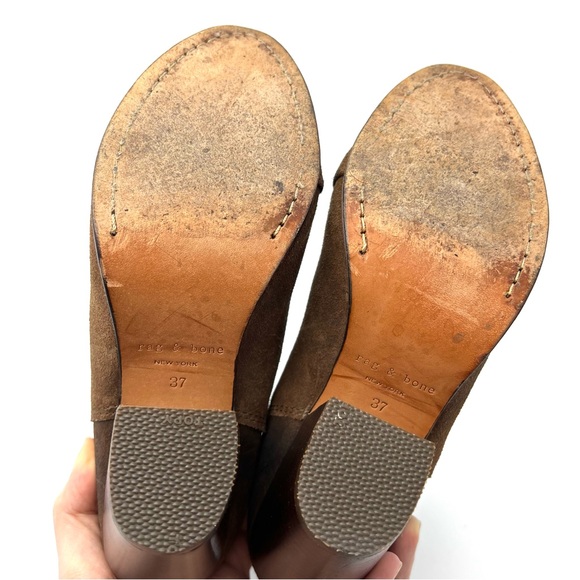 Rag & Bone Kinsey Suede Leather Strap Bootie - Picture 10 of 14